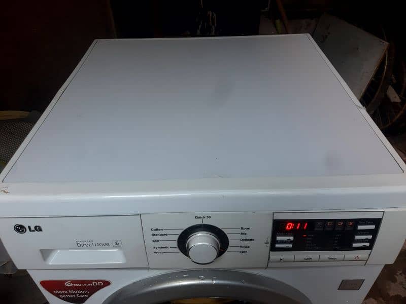 Lg Inverter front load. automatic washing machine 1