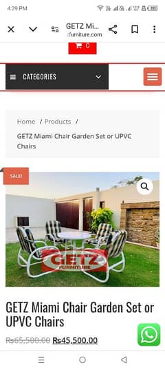 Chair for Outdoor and Garden 03033879933