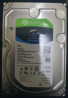 Seagate 8tb skyhuwk survillance hard drive