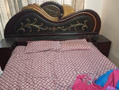 Used double bed