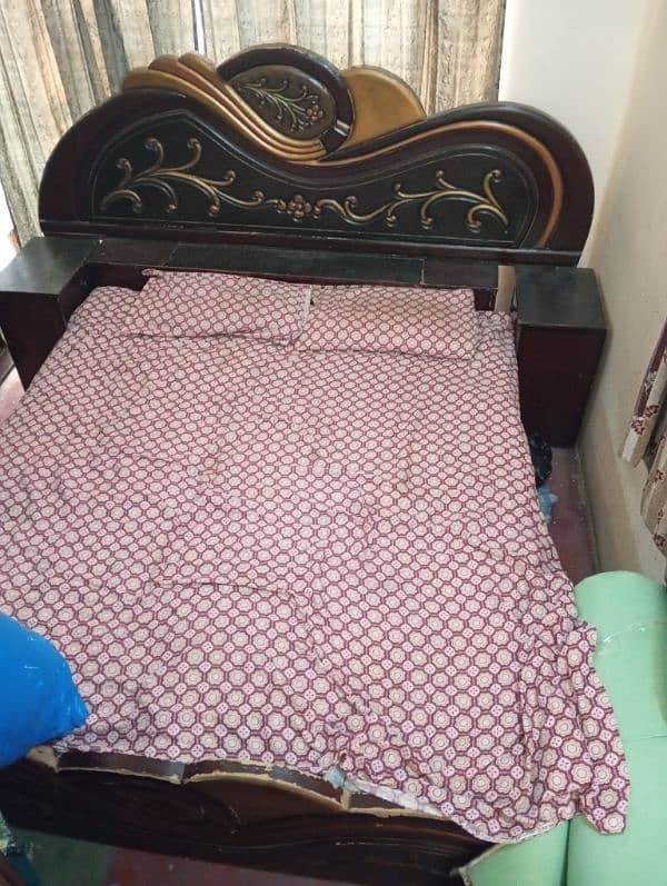 Used double bed 2