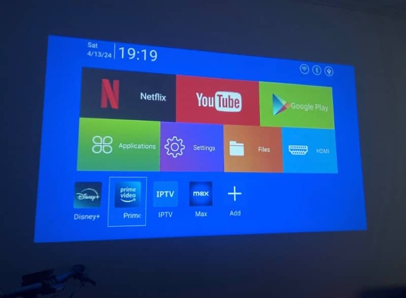 Magcubic Hy320 mini Projector+Smart Tv Andriod 11 4k supported 1