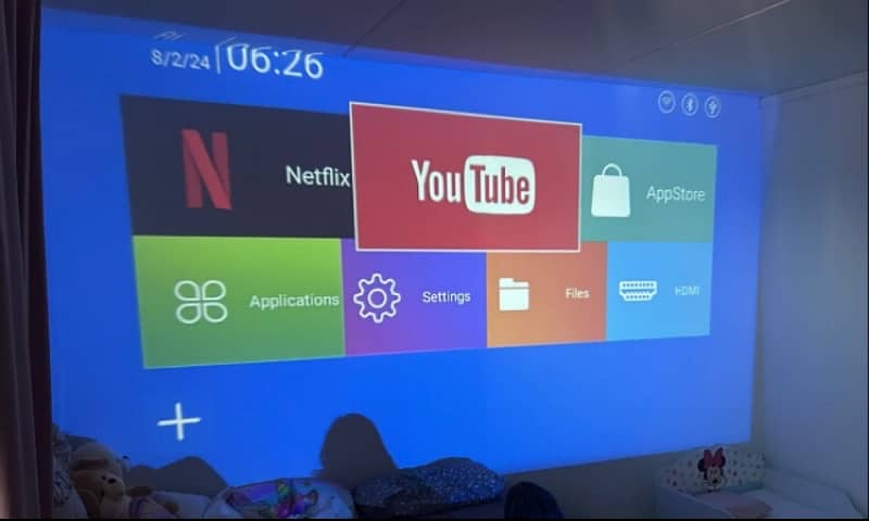 Magcubic Hy320 mini Projector+Smart Tv Andriod 11 4k supported 2