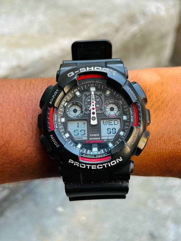 Casio G-Shock GA100-1A4 1