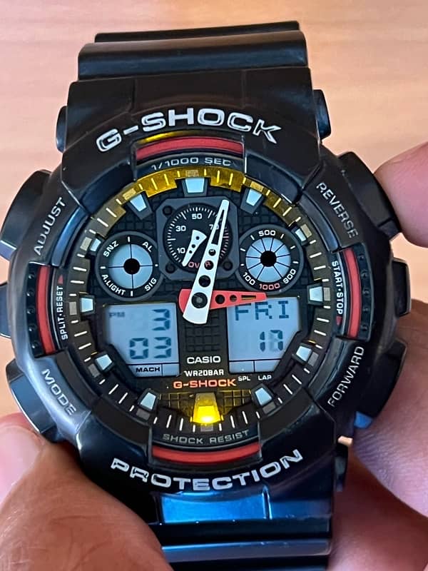 Casio G-Shock GA100-1A4 7