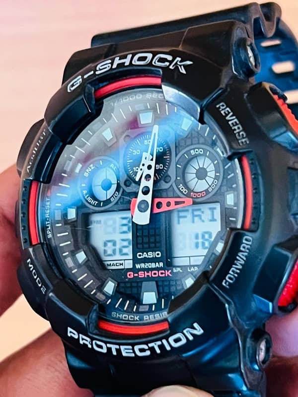 Casio G-Shock GA100-1A4 9