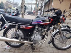 honda 125 17B black condition 10/9