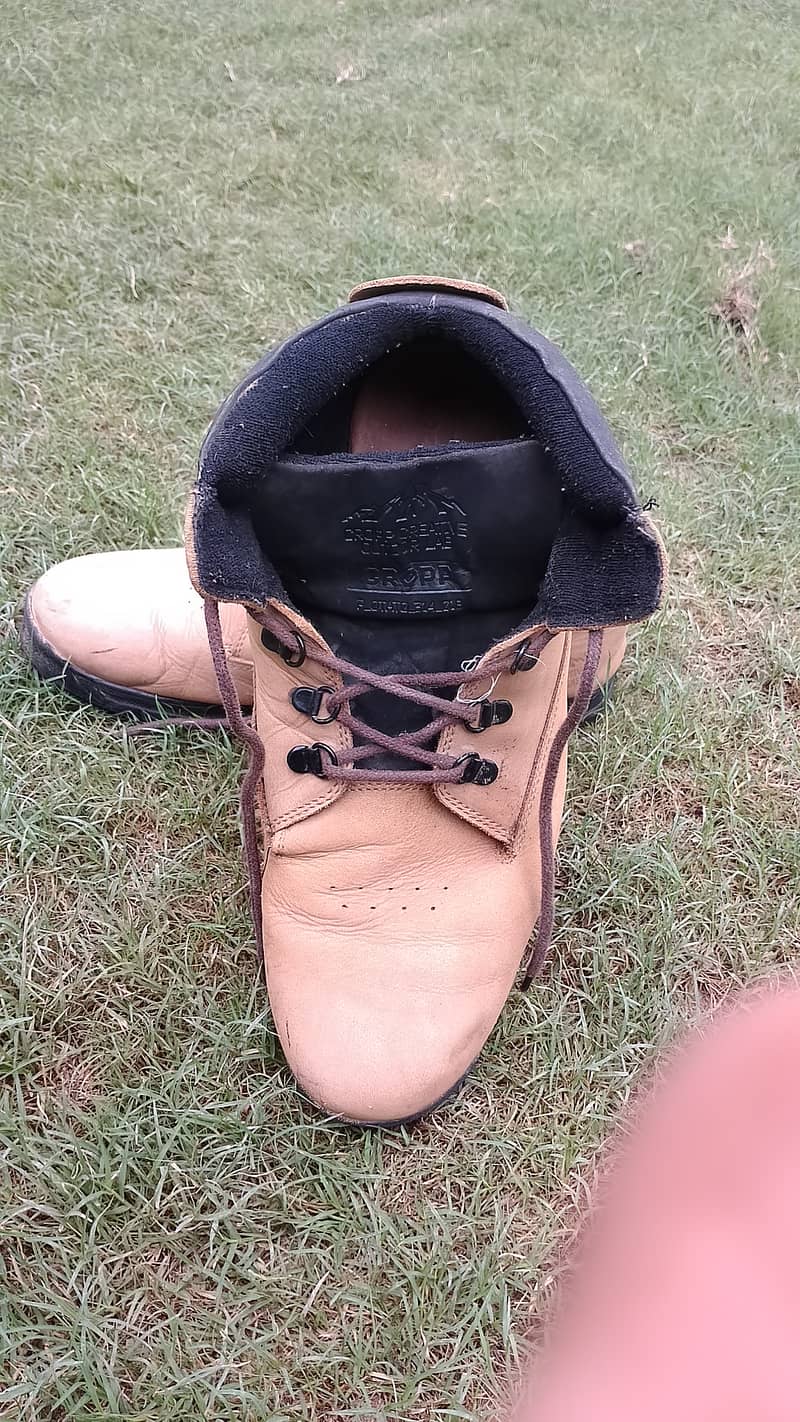 Second-Hand CROPP Nubuck Leather Boots 3