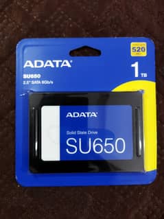 ADATA SU650 1TB 2.5inch Internal SSD Solid State Drive 3D NAND Flash