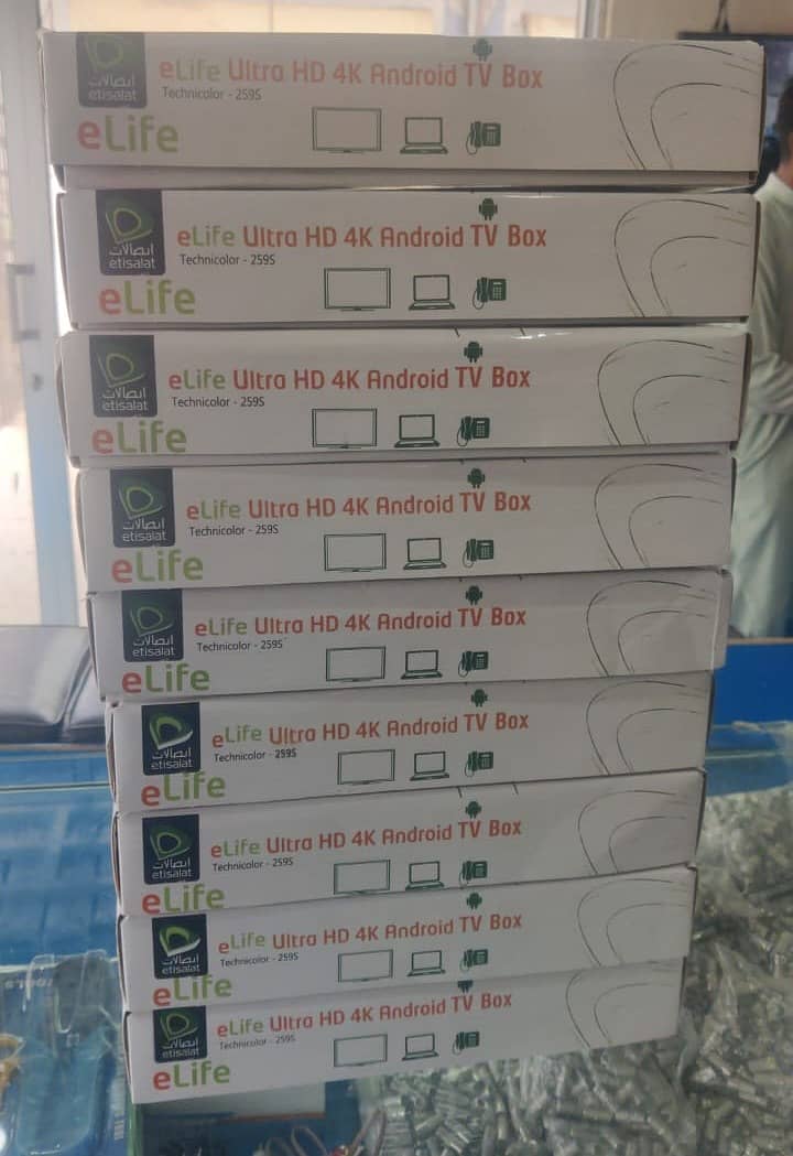 Andriod Smart Tv box/ Android Box Etisalat / 12,500+ Channels 0