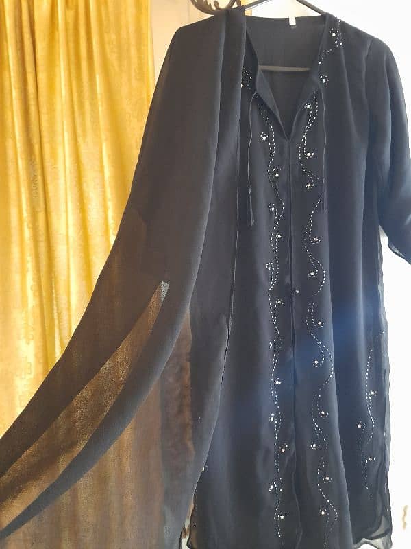 Saudi Abaya with Scarf New for Girls 1