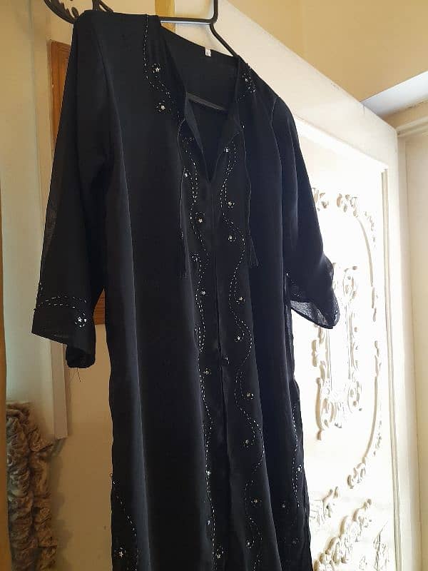 Saudi Abaya with Scarf New for Girls 2