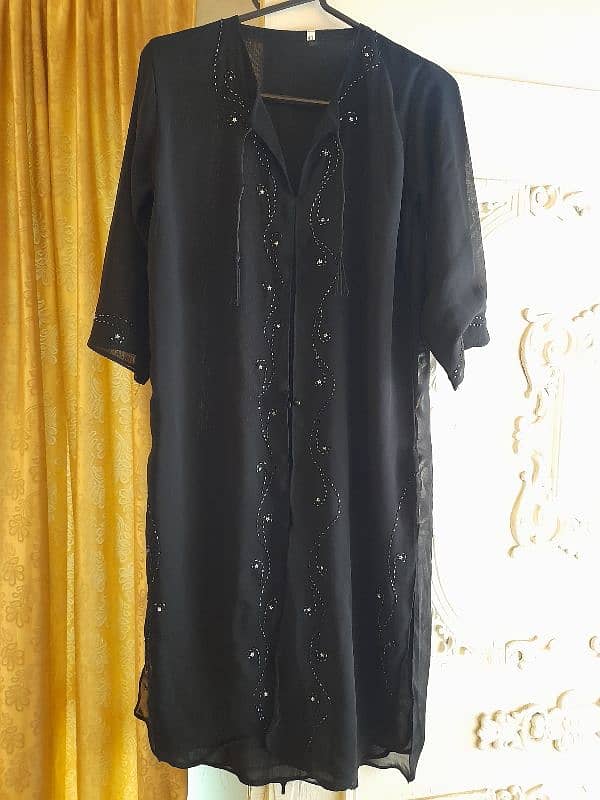 Saudi Abaya with Scarf New for Girls 5