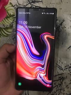 samsung note 9 with pta approved with original charger and box