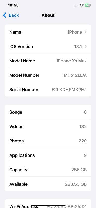 iPhone Xs Max 4