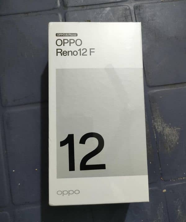 OPPO Reno 12F 4G / Box Packed / Non Active / 1 Year Warranty ! 5