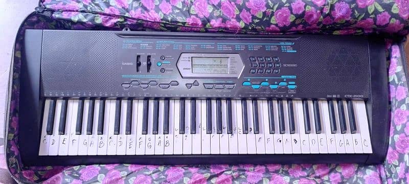 Casio CTK 2100 piano 1