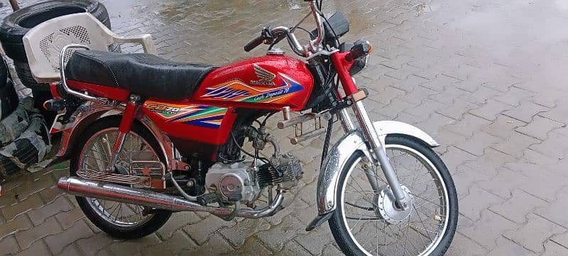 Honda 70 20 model all Punjab number 2