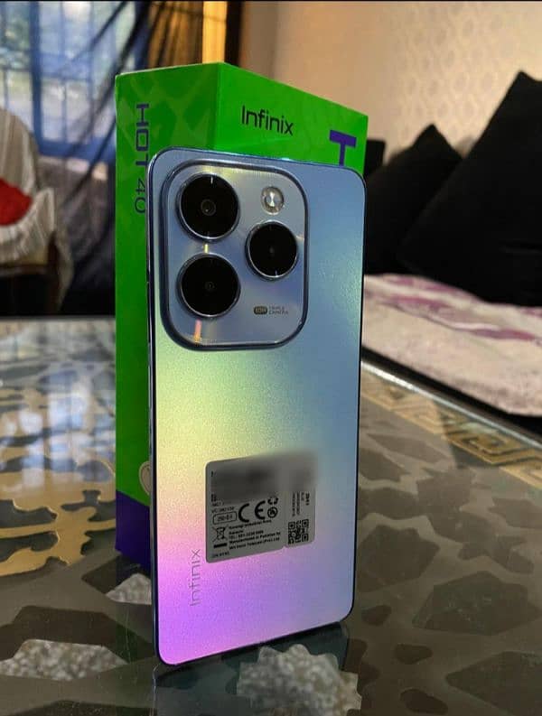 infinix hot40 12/256gb 10/10 condition 3