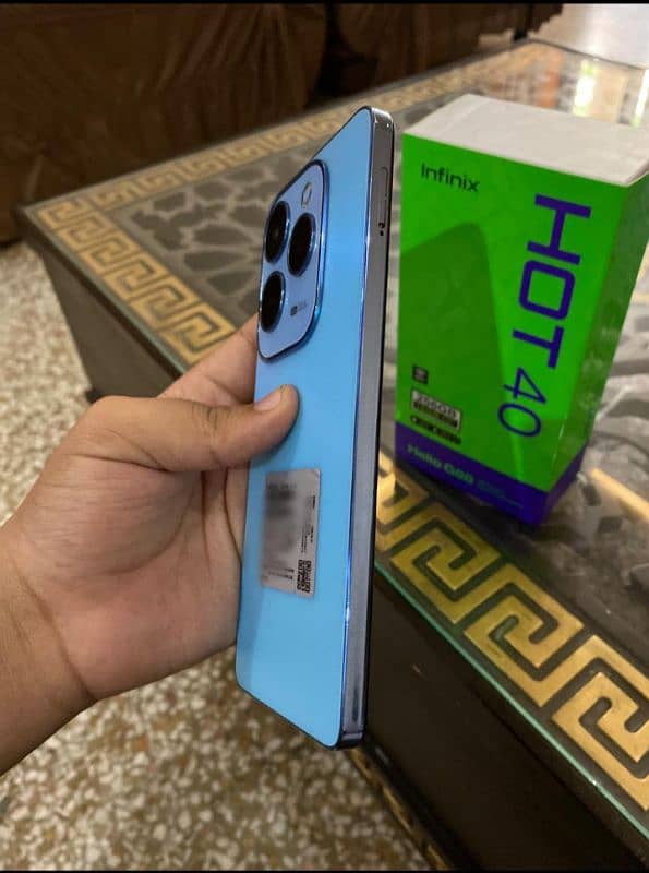 infinix hot40 12/256gb 10/10 condition 4