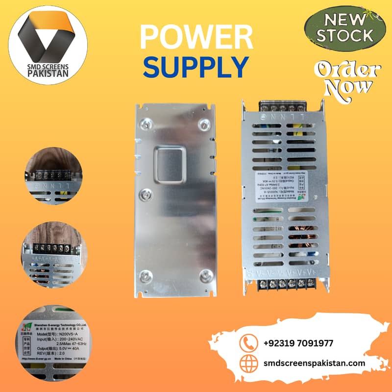 Power Supply | SMD Accessories | Indoor SMD Module | Huidu | Novastar 9