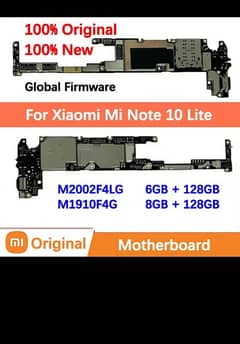 Mi note 10 lite board for sale