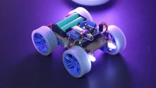 Arduino bluetooth control/ obstacle avoid/ LFR robot