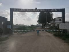 Pir Ahmed Zaman Town Block 4 400 Yard Plot 40 Feet Road