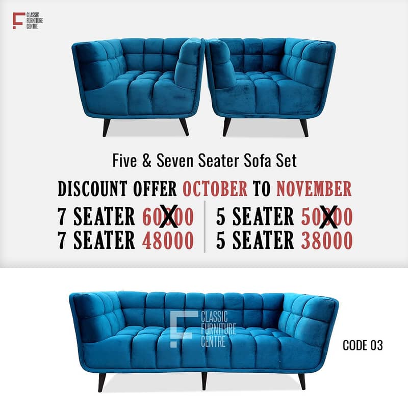 Furniture Sofa Set/5 seater sofa set for sale in karachi Classic sofa 7