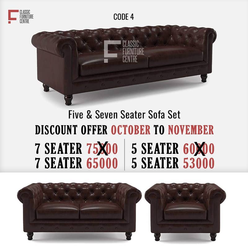 Furniture Sofa Set/5 seater sofa set for sale in karachi Classic sofa 13