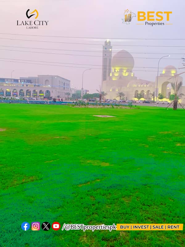 5 Marla Plot for SALE On Cheap Prices in Sector M6 Lake City Lahore 5