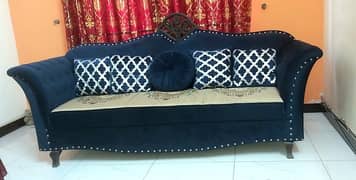 L shape and 5 seater sofa for sale