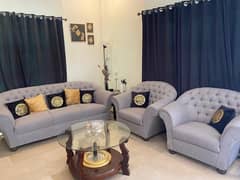 5 seater sofa set with chester design