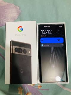 Google pixel 7pro with box read add