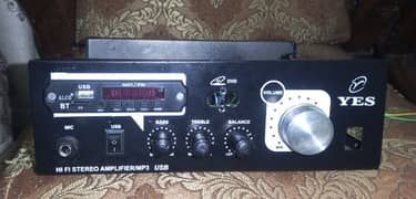 Stereo Amplifier with Bluetooth best  Bass & Sound