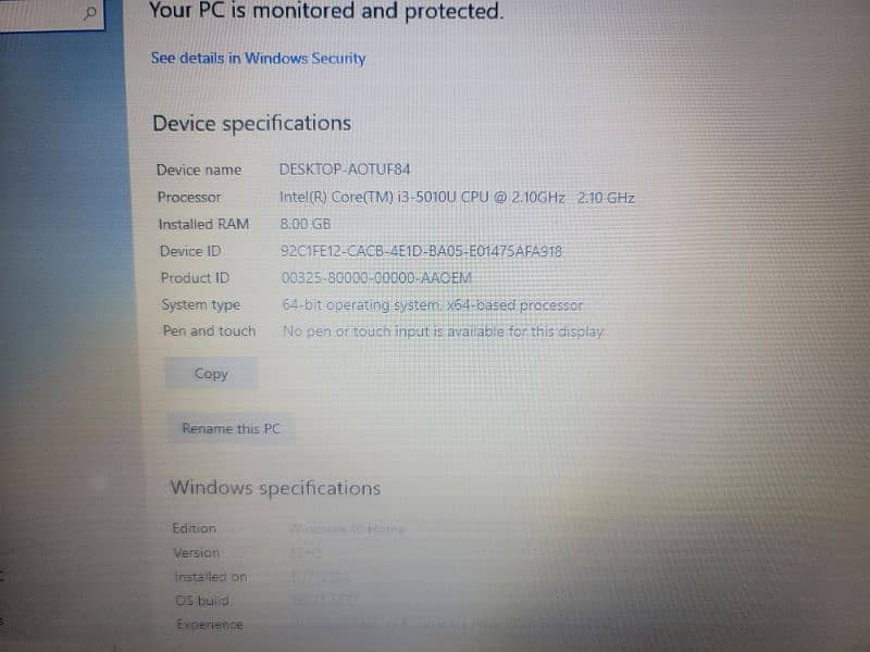 Hp pavilion core i3 5th gen laptop 3