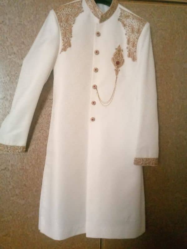 groom sherwani,with kula, shoes and inner wear 2