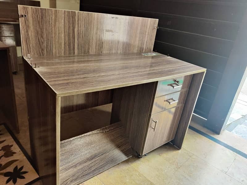 Office Tables - 8x2 ft & 4x2 ft with Cabinets - Perfect Workstations 1