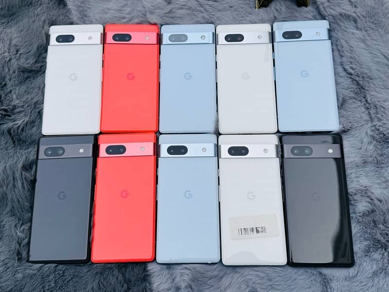 Google pixel 8pro , 7pro, 6pro, 6, 6A, 7A, 2