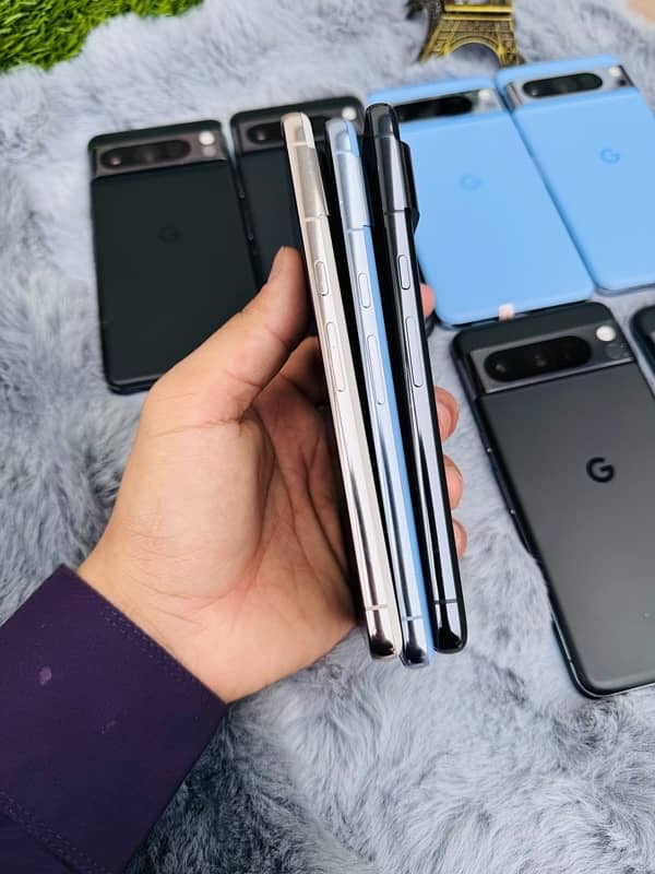 Google pixel 8pro , 7pro, 6pro, 6, 6A, 7A, 13