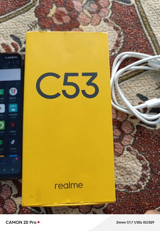 Realme C53 6GB /128GB complete saman 12