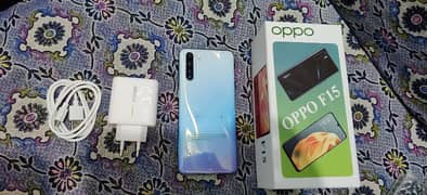 OPPO F15 8/256GB  Display fingerprint COMPLETE BOX 03135733102