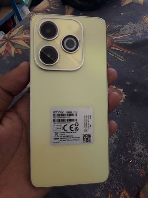 infinix Hot 40i 6 month warranty available 0