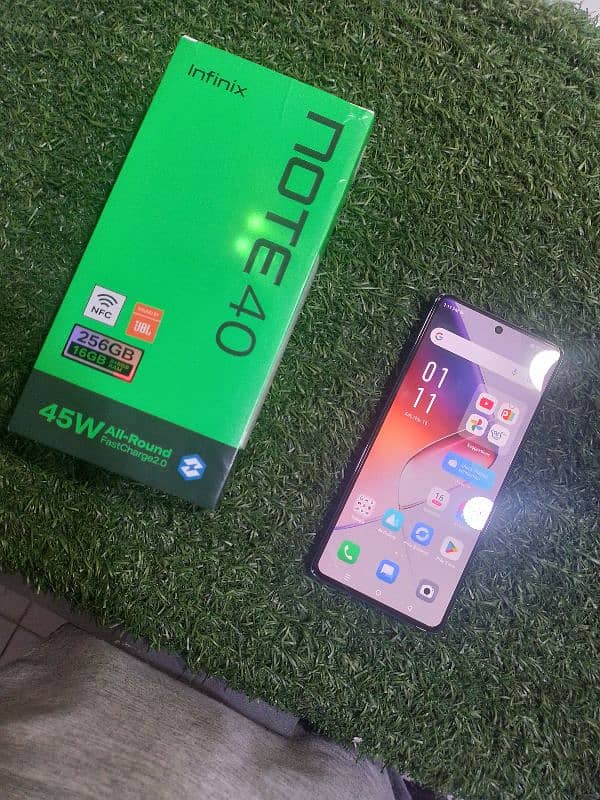 infinix hot 40 in lush condition 0