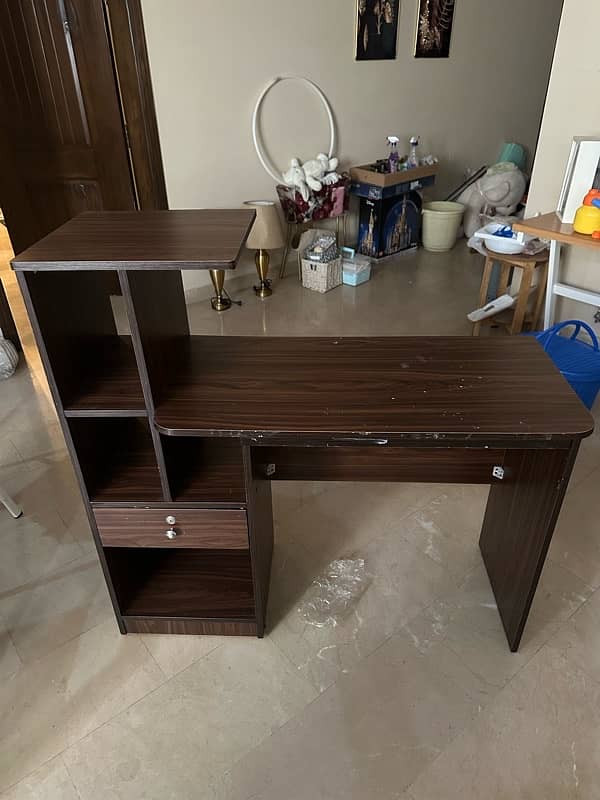 Study Table With Drawers & Office Chair - Reasonable Price 1