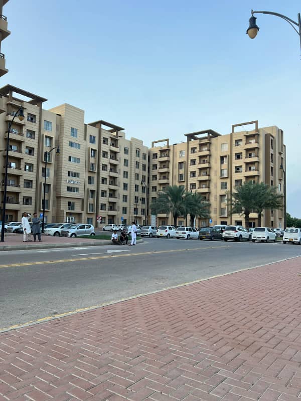 2 Bed apartment for sale in Bahria Towers Outer Facing near Bahria Main Gate 0