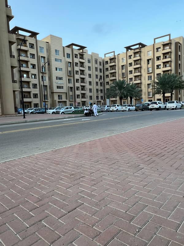 2 Bed apartment for sale in Bahria Towers Outer Facing near Bahria Main Gate 5