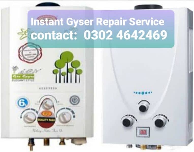 instant gyser repair service 0