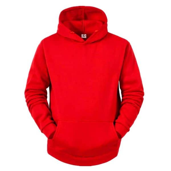 HOODIE LONG SLEAVE | COOL STREAT STYLE HOODIE |Solid Color Regular 3