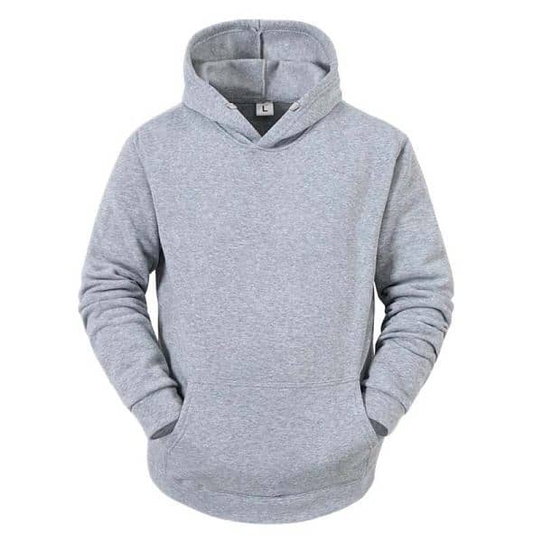 HOODIE LONG SLEAVE | COOL STREAT STYLE HOODIE |Solid Color Regular 6